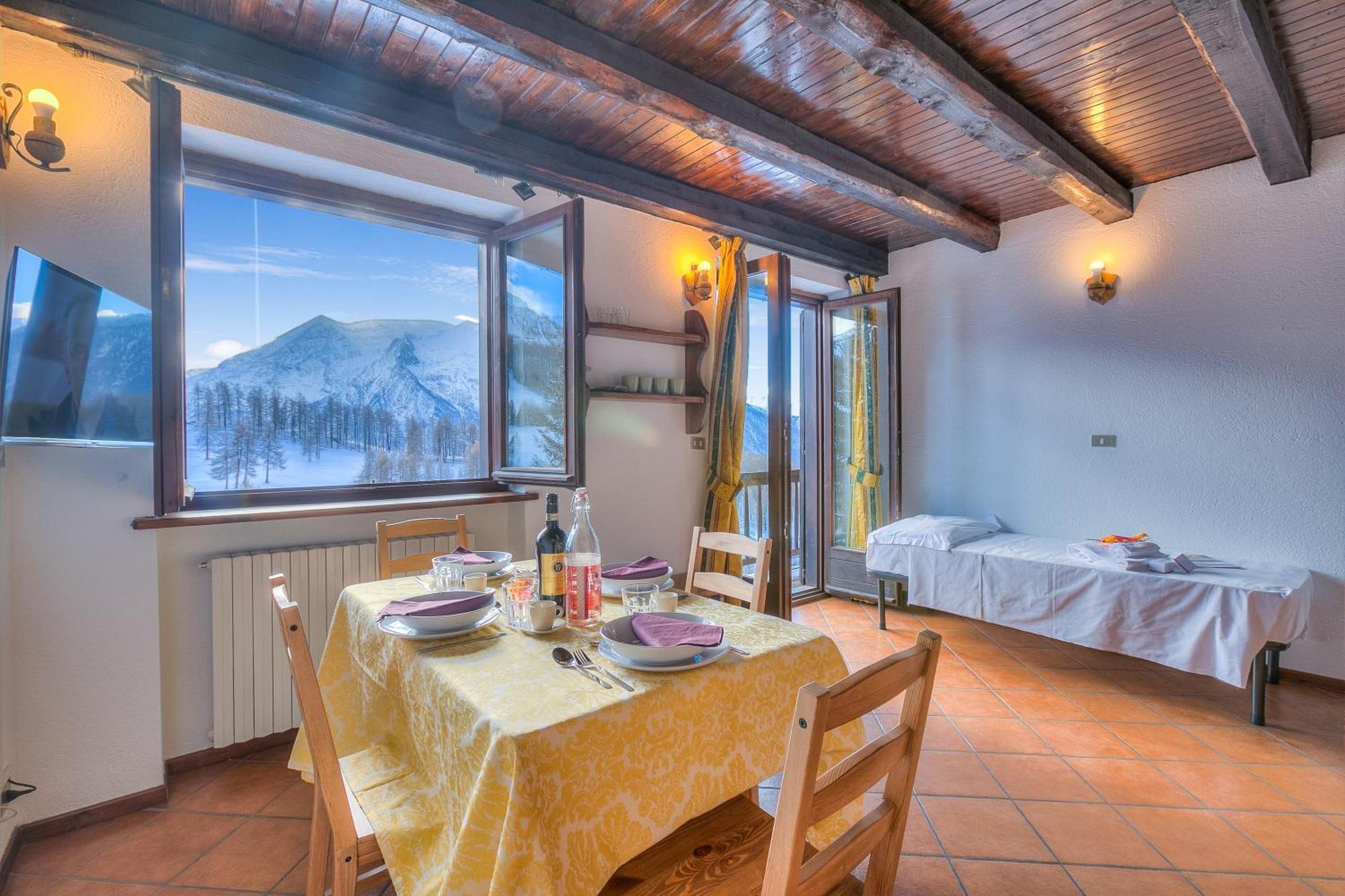 Belvedere Apartments - Happy Rentals Colle Colle Sestriere Kültér fotó