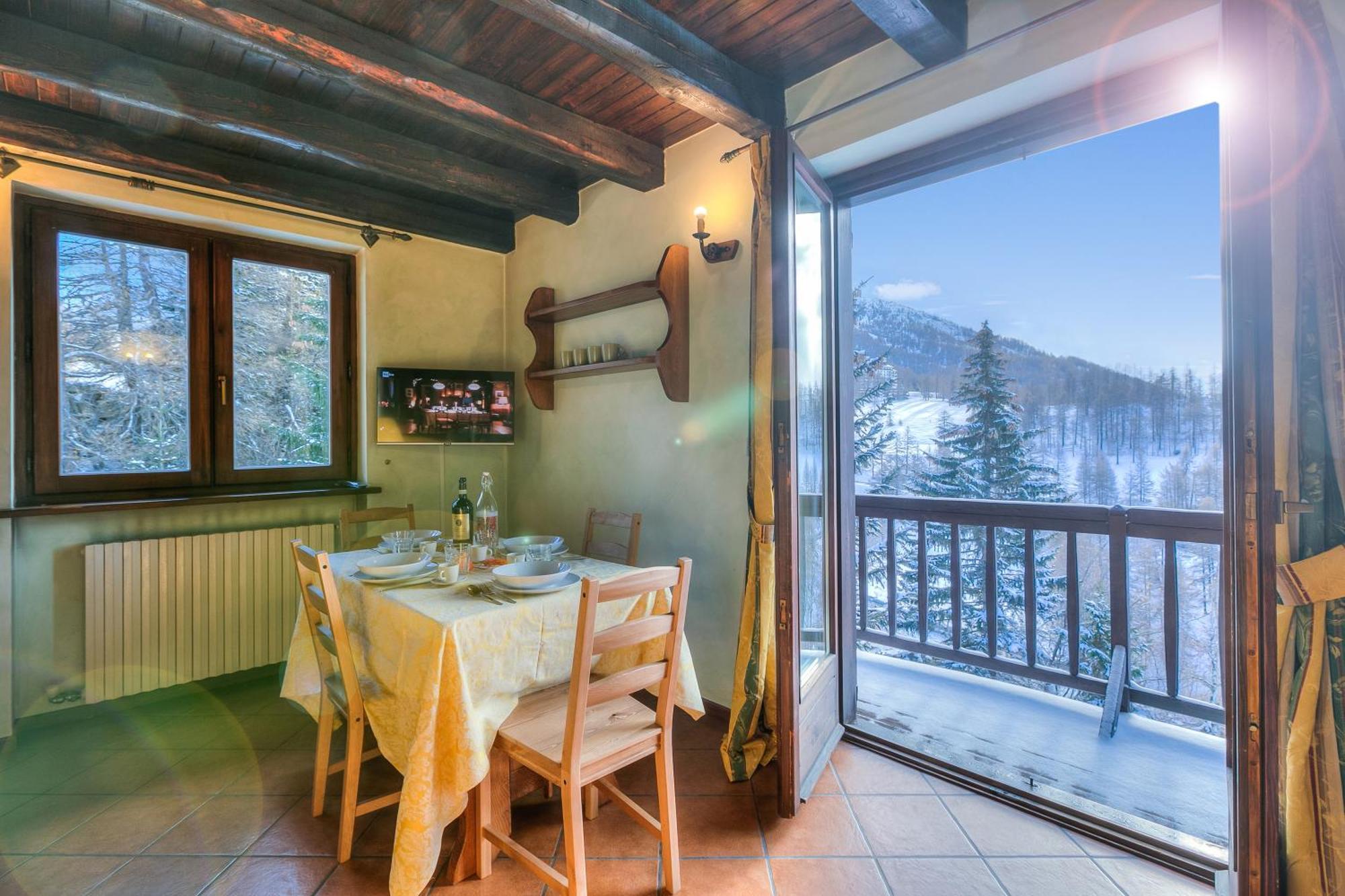 Belvedere Apartments - Happy Rentals Colle Colle Sestriere Kültér fotó